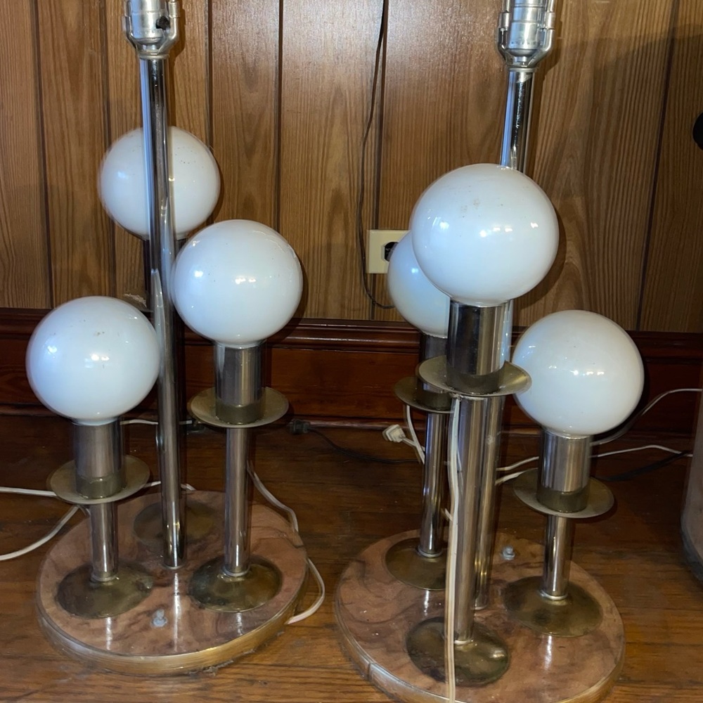 1960s Robert Sonneman Globe Table Lamp Vintage - Picture 9 of 9
